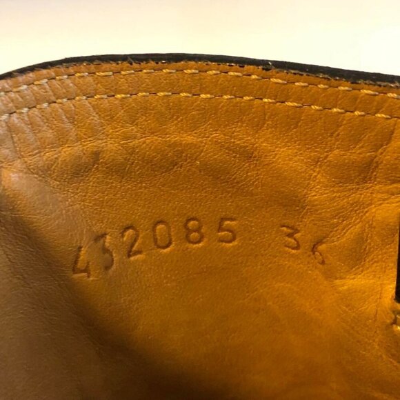 GUCCI Dionysus Tiger Buckle Ankle Boots Black Leather SZ 6 MSRP $980 - Picture 11 of 11